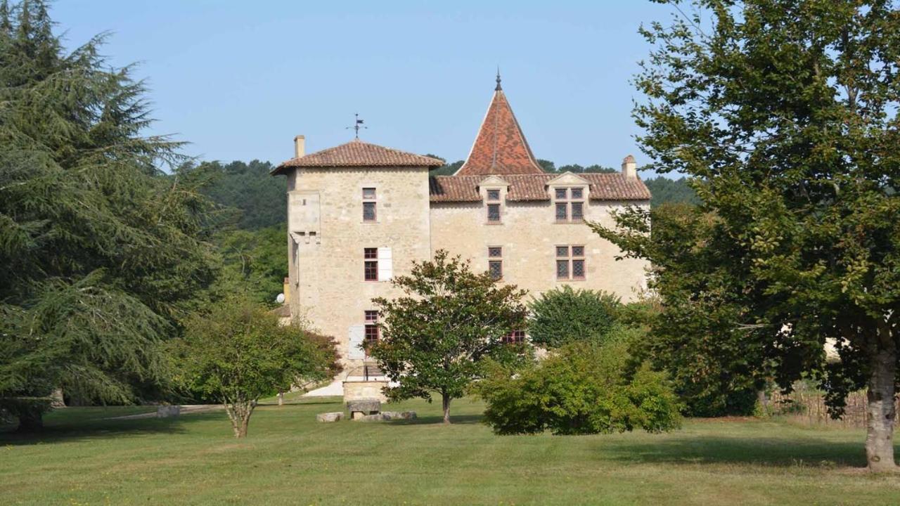 Chateau De Cauderoue เนรัค ภายนอก รูปภาพ